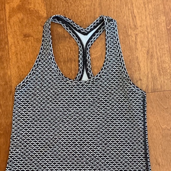 lululemon athletica Tops - Women's Lululemon Black/White Tank-6